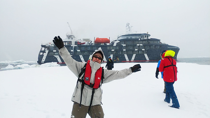 【2019年12月出発】 南極フライ＆クルーズ8日間にご参加の柴田ご夫妻さん体験談＆写真