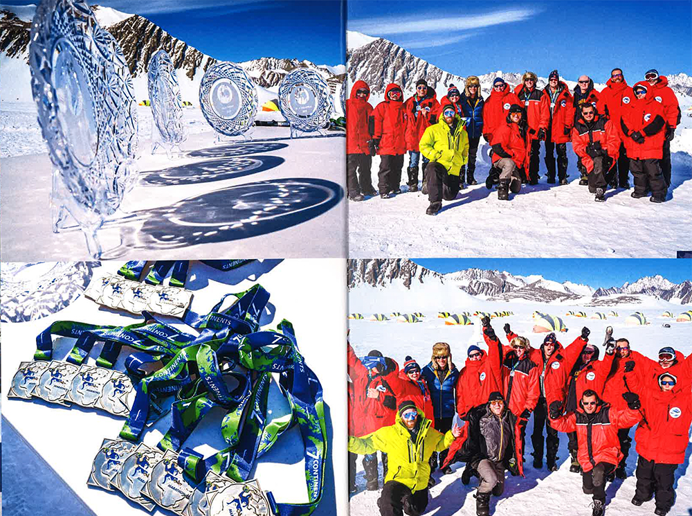  南極アイスマラソンにご参加の茨城県在住・杉山さんフォトブック